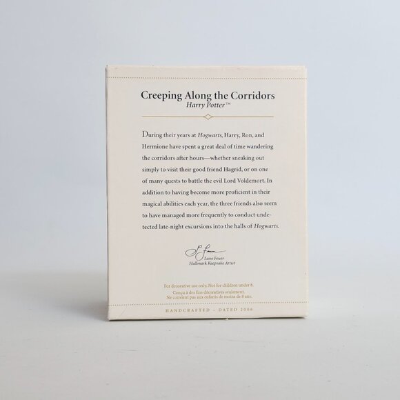 FUN Hallmark Harry Potter Ornament Creeping Along the Corridors 2006 - Picture 5 of 10